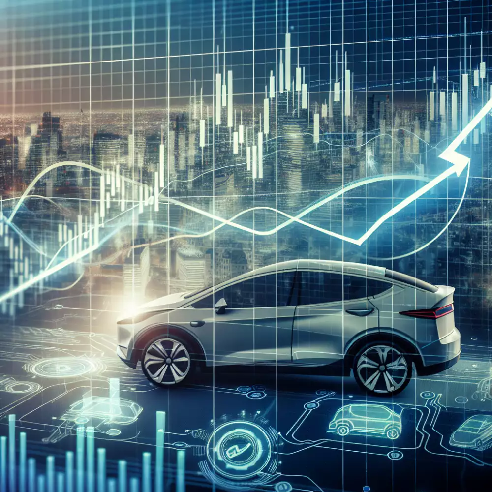 tesla akcie graf